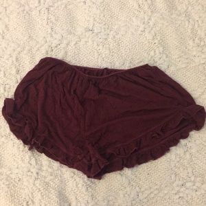Ruffle shorts from American Eagle